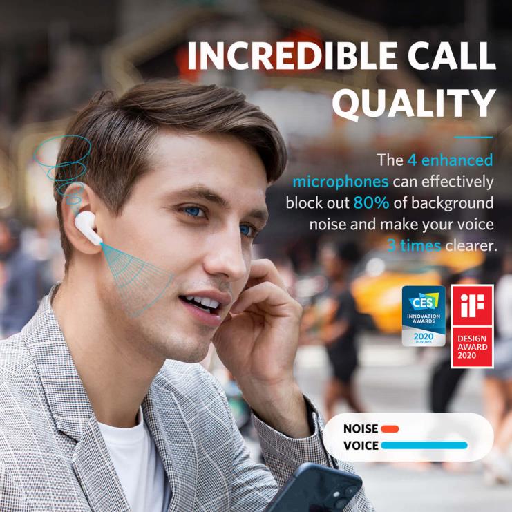 EarFun écouteurs air B00VV15 blanc