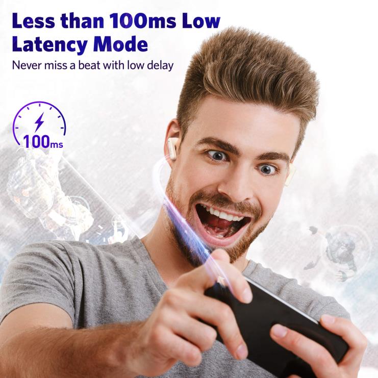 EarFun écouteurs air m B00VV10 blanc d'avoine