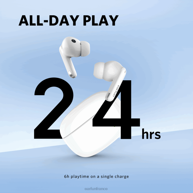 EarFun écouteurs air mini 2 B00VV17 blanc