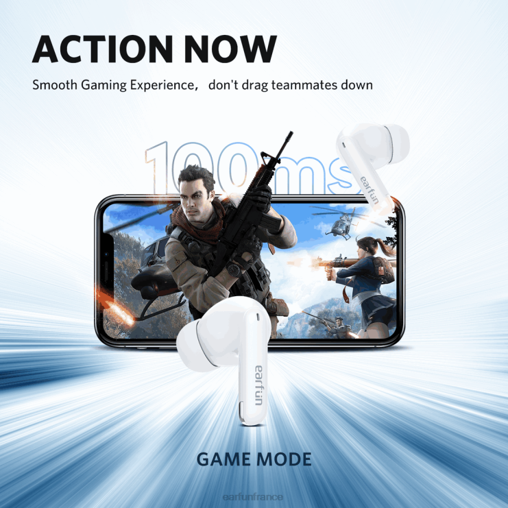 EarFun écouteurs air mini 2 B00VV17 blanc