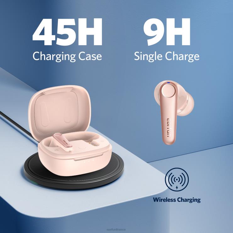 EarFun écouteurs air pro 3 B00VV6 rose