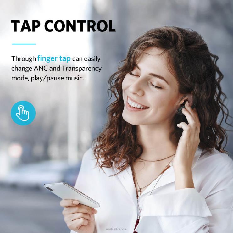 EarFun écouteurs air pro B00VV11 noir