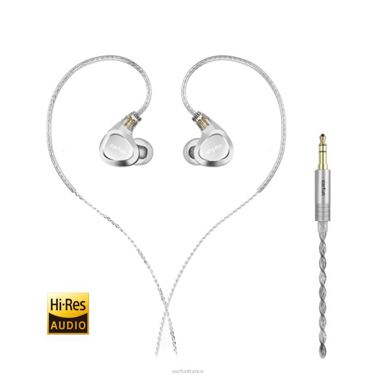 EarFun écouteurs eh100 B00VV8 argent