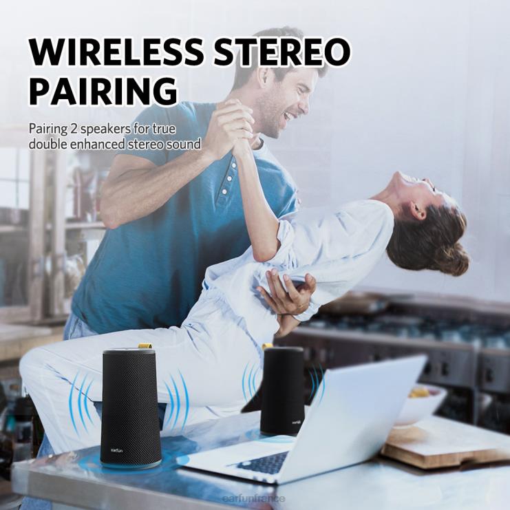 EarFun haut-parleurs uboom B00VV22 noir